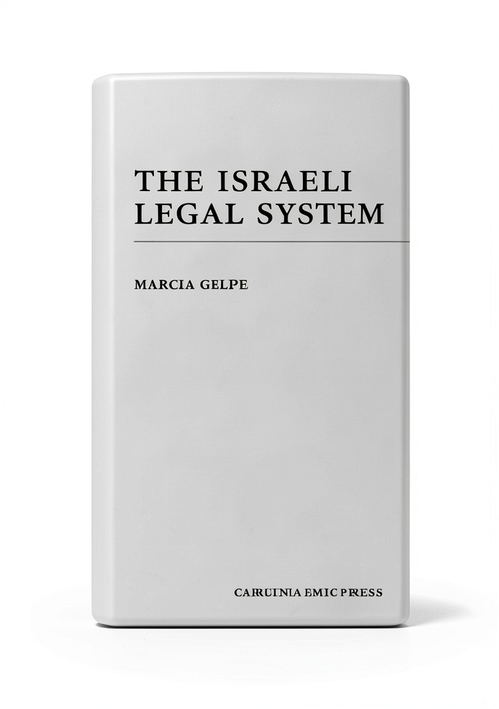 Installing Carolina Academic Press Comparative Law Book English Edition on a wooden desk