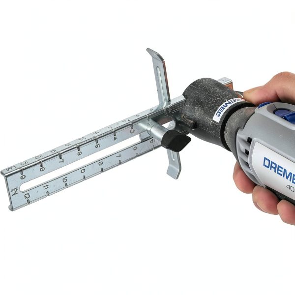 Dremel Circle Cutter & Straight Edge Guide Attachment 678-02 Silver-2