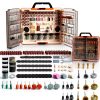 483Pcs Rotary Tool Accessories Kit, Universal Rotary Tool Attachments Set with Storage Case, Multi-Purpose Rotary Tool Bits for Sanding, Cutting, Grinding, Carving, Drilling, Polishing & DIY Crafts-0