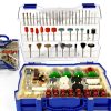 HARDELL Rotary Tool Accessories Kit 282pcs 1/8" Shank Compact Case-6