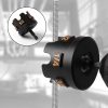 Nut Spinning Drill Attachment for 1/4", 3/8", 1/2" Threaded Rods, Hex Shank Nut Extractor Attachment for Power Drills, Bolt Removal Tool for Conduit Racks, Strut Channel Systems-6