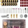HARDELL 69pcs Rotary Tool Accessories, Power Rotary Tool Accessories kit with 1.0/1.6/2.3mm Diameter Shanks, Universal Rotary Tool Bits for Woodworking, Drilling, Engraving, Polishing, Carving-0