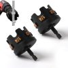 Nut Spinning Drill Attachment for 1/4", 3/8", 1/2" Threaded Rods, Hex Shank Nut Extractor Attachment for Power Drills, Bolt Removal Tool for Conduit Racks, Strut Channel Systems-8