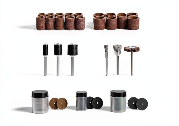 483Pcs Rotary Tool Accessories Kit, Universal Rotary Tool Attachments Set with Storage Case, Multi-Purpose Rotary Tool Bits for Sanding, Cutting, Grinding, Carving, Drilling, Polishing & DIY Crafts-1