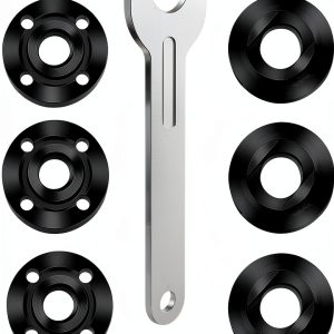 Angle Grinder Nut Flange Wrench Kit Chigadper 7PCS for DeWalt Makita-0