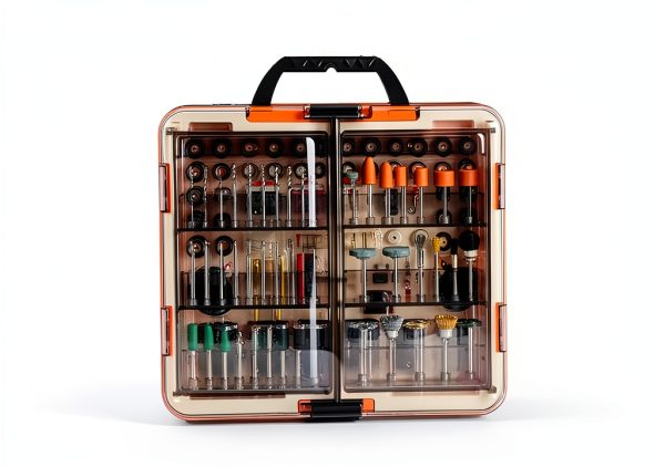 483Pcs Rotary Tool Accessories Kit, Universal Rotary Tool Attachments Set with Storage Case, Multi-Purpose Rotary Tool Bits for Sanding, Cutting, Grinding, Carving, Drilling, Polishing & DIY Crafts-7