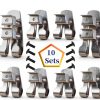 Belt Clip 10-Pack Steel Replacement for Ryobi Ridgid 18V Tools-3