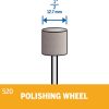 Dremel 520-02 SIC Impregnated Wheels (2 Pack), 1/2"-2