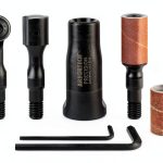 Arbortech Precision Carving System - 3 Piece Precision Power Carving Attachment Set for Woodworkers Featuring Mini Ball Gouge - PCS.FG.1000.20-0