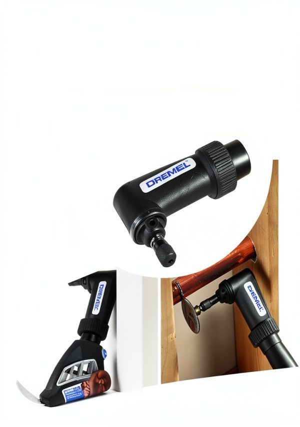 Dremel 575 Right Angle Attachment, Right Angle Drill Adapter for Rotary Tool-1