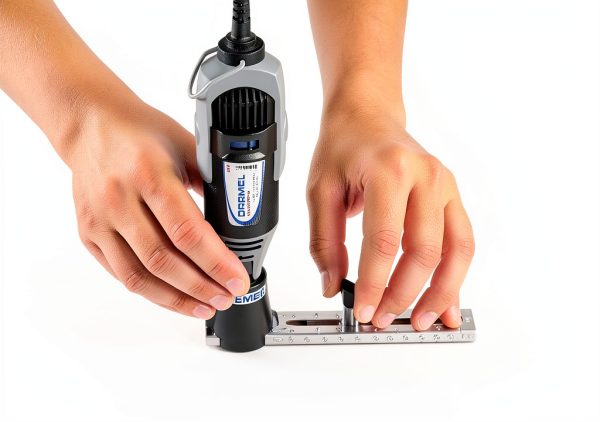 Dremel Circle Cutter & Straight Edge Guide Attachment 678-02 Silver-5