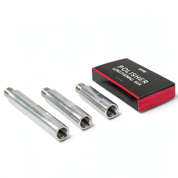 SPTA Metal Rotary Extension Shaft Set, 75mm,100mm,140mm, 5/8"-11 Thread for Rotary Polisher,Car Polisher,Polishing Pads,Backing Plate Electric Polisher-4