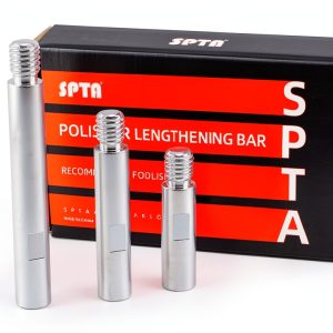 SPTA Metal Rotary Extension Shaft Set, 75mm,100mm,140mm, 5/8"-11 Thread for Rotary Polisher,Car Polisher,Polishing Pads,Backing Plate Electric Polisher-0