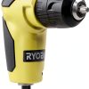 RYOBI Right Angle Drill Attachment 1/2 to 3/8 Black Green-0