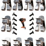 Belt Clip 10-Pack Steel Replacement for Ryobi Ridgid 18V Tools-0