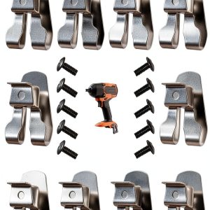 Belt Clip 10-Pack Steel Replacement for Ryobi Ridgid 18V Tools-0